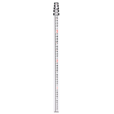 SITEPRO 816-C 16Ft Aluminum Leveling Rod (CR) - 8ths 11-816-C